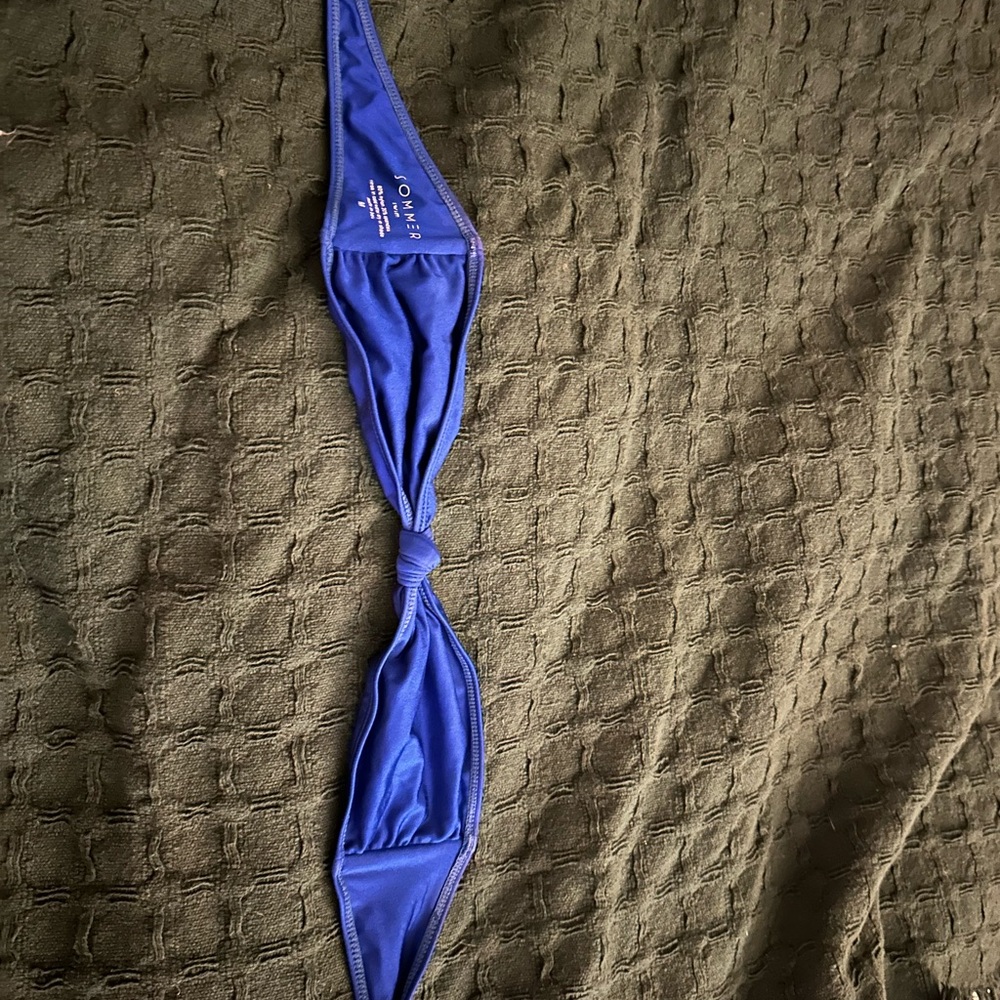 Sommer swim blue bandeau TOP - blue